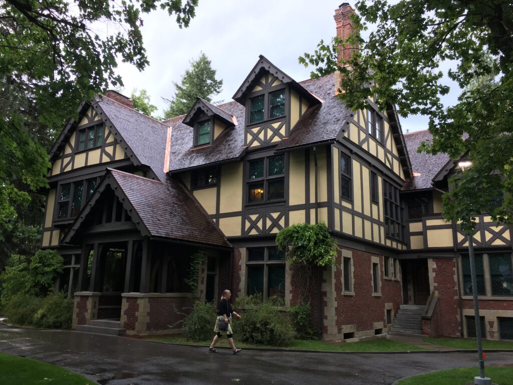 Historic Campbell House in Spokane's Browne's Addition neighborhood.