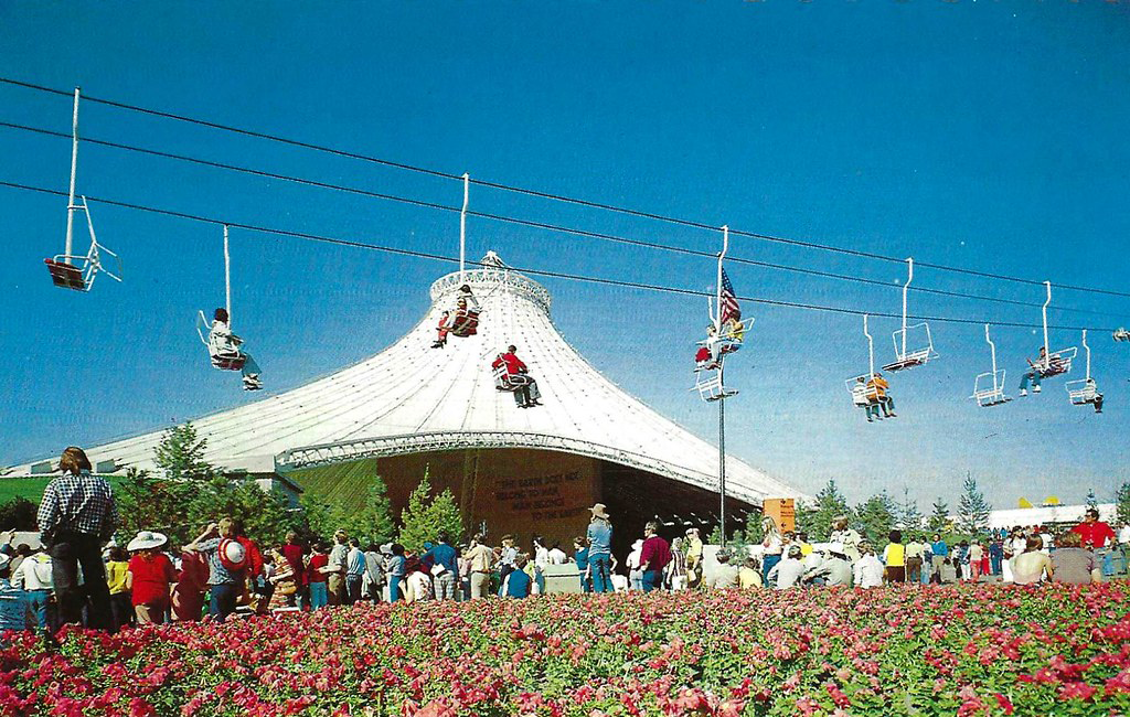 1974 image of the Spokane World's Fair.